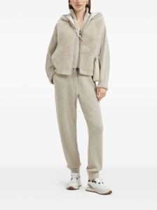 Brunello Cucinelli Ribbed-knitted joggers - Img 2