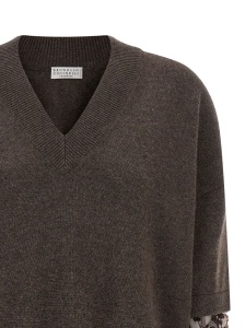 Brunello Cucinelli Sequin-embellished cashmere sweater - Img 3
