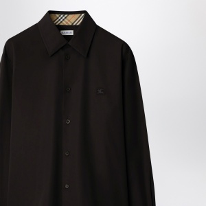 Burberry Brown cotton shirt - Img 2