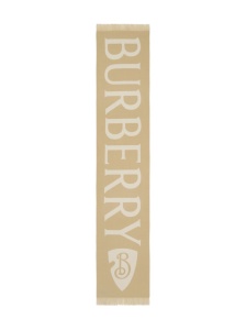Burberry Logo wool scarf
