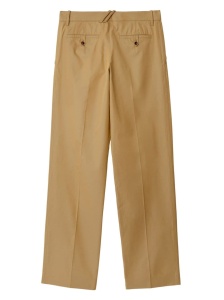 Burberry Straight-leg cotton trousers - Img 3