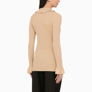 By Malene Birger Devora beige knitted cardigan - Img 2