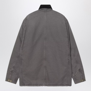 Carhartt WIP OG Chore Coat Hamilton Graphite/Black - Img 2