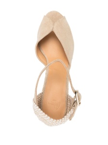 Castañer Castaner Flat shoes Beige - Img 2
