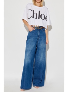 Chloé Chloè T-shirts and Polos White - Img 3
