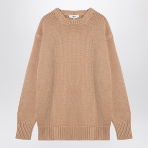 Chloé Nude cashmere and cotton oversize jumper