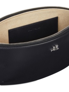 Courreges Pre half-moon leather shoulder bag - Img 3