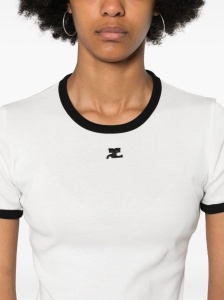 COURREGES PRE T-shirts and Polos White - Img 4