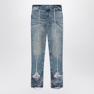 Diesel Bootcut jeans D-Ginna blue washed effect