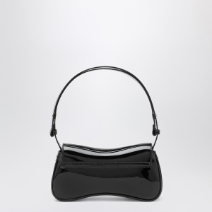 Diesel Medium Play bag in black patent leather - Img 2