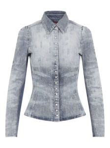 Diesel Shirts Clear Blue