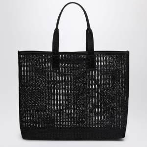 Dolce & Gabbana Dolce&Gabbana Adamo Shopping Bag in black woven mesh - Img 2