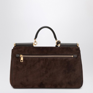 Dolce & Gabbana Dolce&Gabbana Brown suede leather bag My Sicily - Img 2