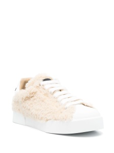Dolce & Gabbana leather sneakers with embossed logo - Img 2