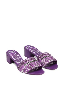 Dolce & Gabbana Sandals Purple - Img 2