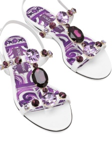 Dolce & Gabbana Sandals Purple - Img 4