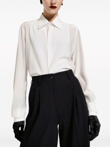 Dolce & Gabbana Silk crepe de chine shirt - Img 4