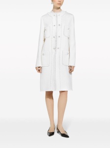 Dolce & Gabbana Single-breasted raschel tweed coat - Img 3