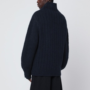 Dries Van Noten Navy blue wool sweater - Img 2