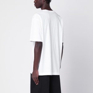 Dries Van Noten White oversized cotton T-shirt - Img 2
