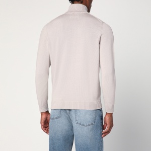 Drumohr Greige wool turtleneck - Img 2