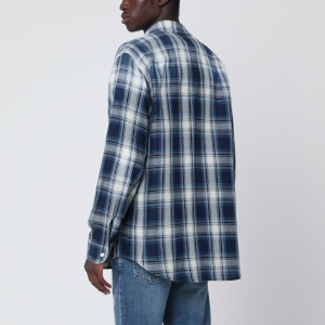 Dsquared2 Blue/white check patterned shirt - Img 2