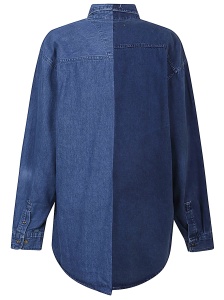 E.L.V. DENIM Shirts Blue - Img 2