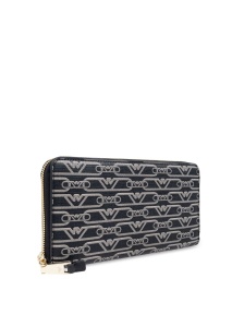 Emporio Armani Allover logo continental wallet - Img 2