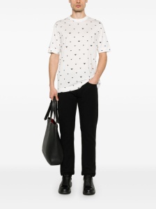 Emporio Armani Allover Logo T -Shirt - Img 3