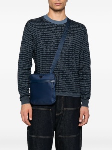 Emporio Armani ASV recycled-nylon flat shoulder bag - Img 3