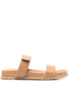 EMPORIO ARMANI EXCLUSIVE Emporio Armani Sandals with nappa strap and two-tone profiles