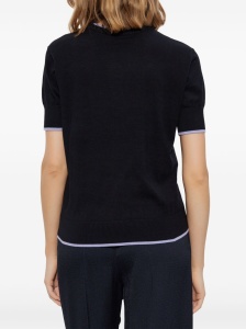 Emporio Armani Jumper with all-over micro eagle embroidery - Img 2