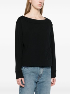 Emporio Armani logo embossed sweatshirt - Img 3