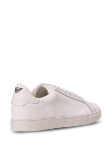 Emporio Armani logo-print low-top sneakers - Img 3