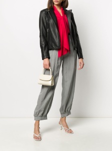 Emporio Armani Zip Up Biker Jacket - Img 3
