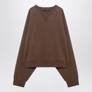 Entire Studios Brown crew-neck sweatshirt in cotton