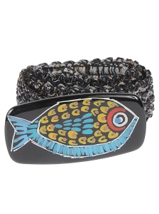 Exquisite J Raffia belt - Img 2