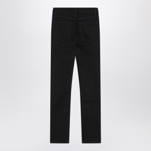 Frame Black straight-leg jeans The Pencil - Img 2