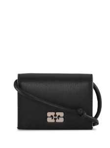 Ganni Bou logo-plaque wallet