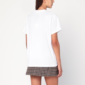 GANNI White Kitty T-shirt - Img 2