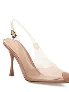 Gianvito Rossi With Heel Leather Brown - Img 3