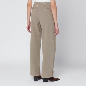 Golden Goose Wide khaki green trousers - Img 2