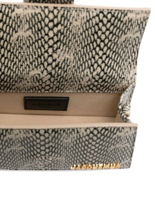 JACQUEMUS Le Bambino snake-print tote bag - Img 4