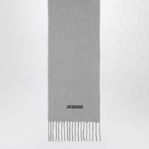 JACQUEMUS The Moisson scarf grey - Img 2