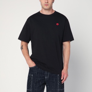 KENZO Black crew neck T-shirt in cotton
