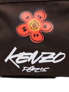 KENZO FUTURA Kenzo x Futura 2000' large crossbody bag 'Kenzo Utility' in canvas - Img 4
