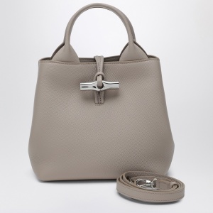 Longchamp Le Roseau clay-coloured bag S