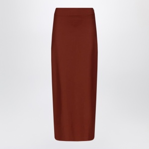 LouLou De Saison Samos Lds burgundy pencil skirt