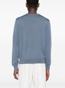 Maison Kitsuné Maison Kitsune Bold Fox Head Applique Sweater - Img 2