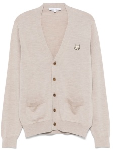 Maison Kitsuné Maison Kitsune fox motif cardigan